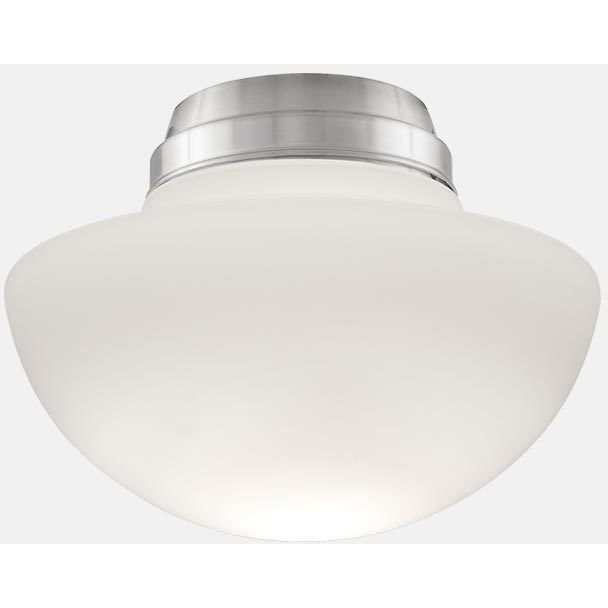 myFanimation 1 Light Fluorescent Brushed Nickel Fan Light Kit