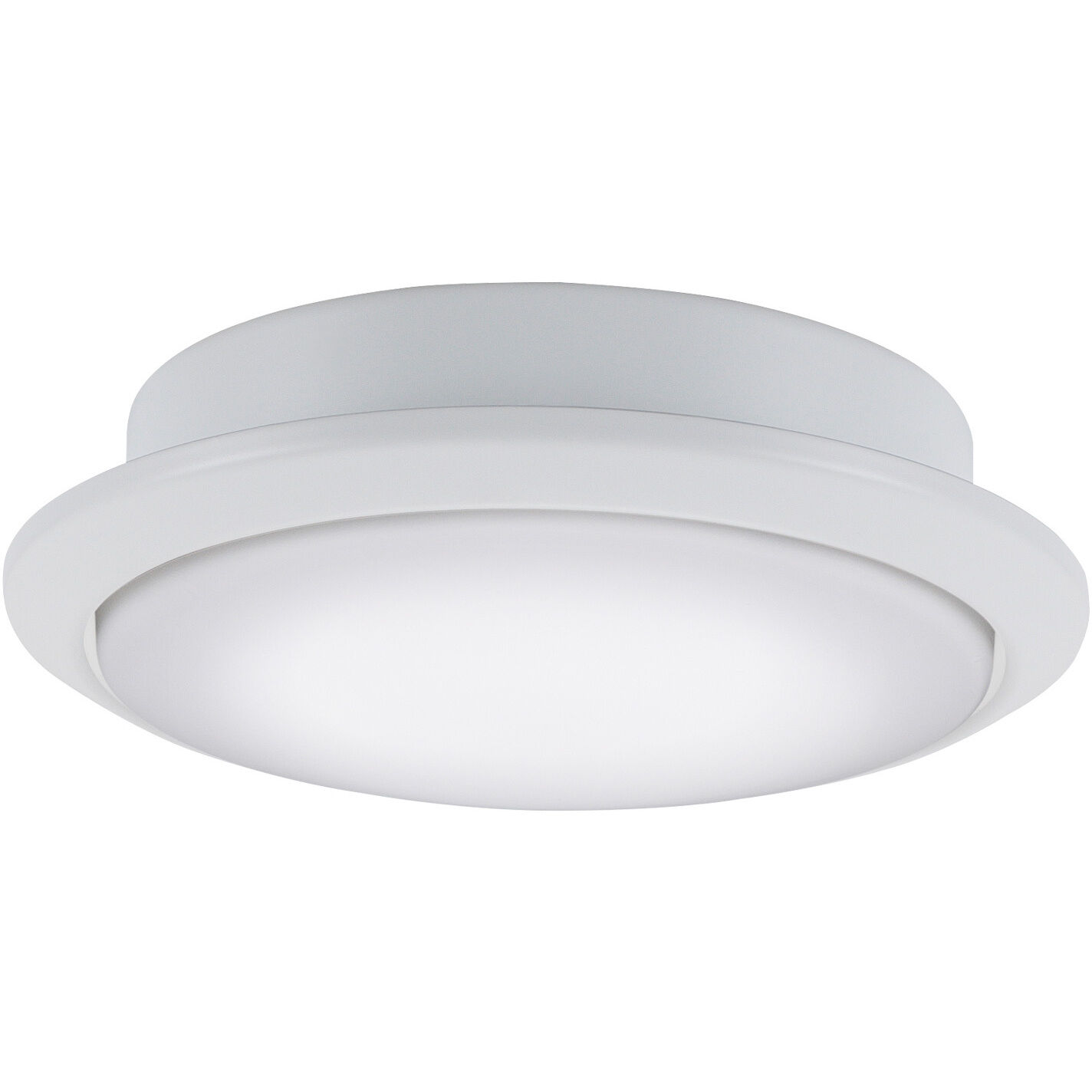 Wrap Custom 1 Light Matte White Fan Light Kit