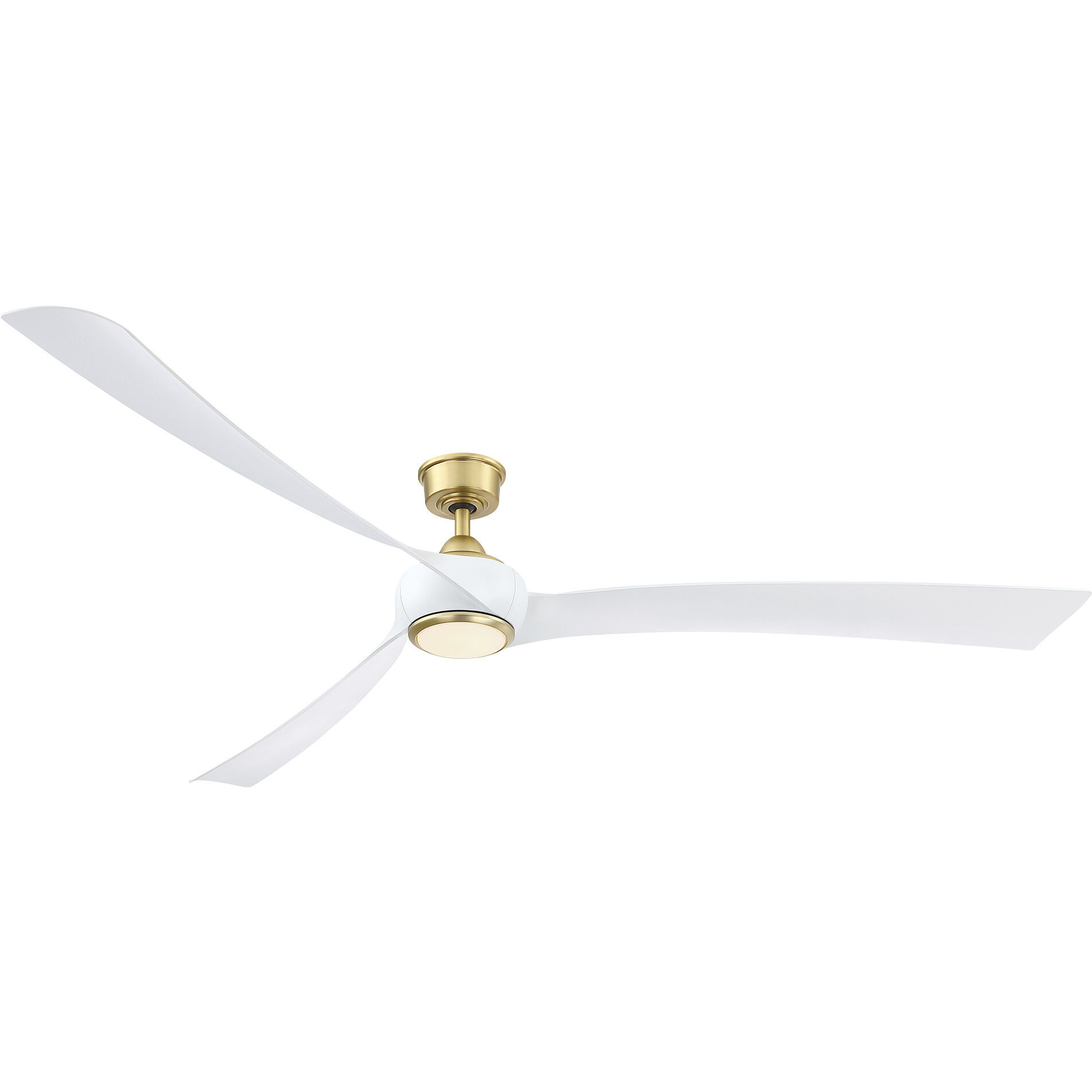 Wrap Custom Matte White 35.97 inch Each Fan Blades in 72