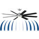 Stellar Custom 9.21 inch Silver Fan-Multi, Blades Sold Separately
