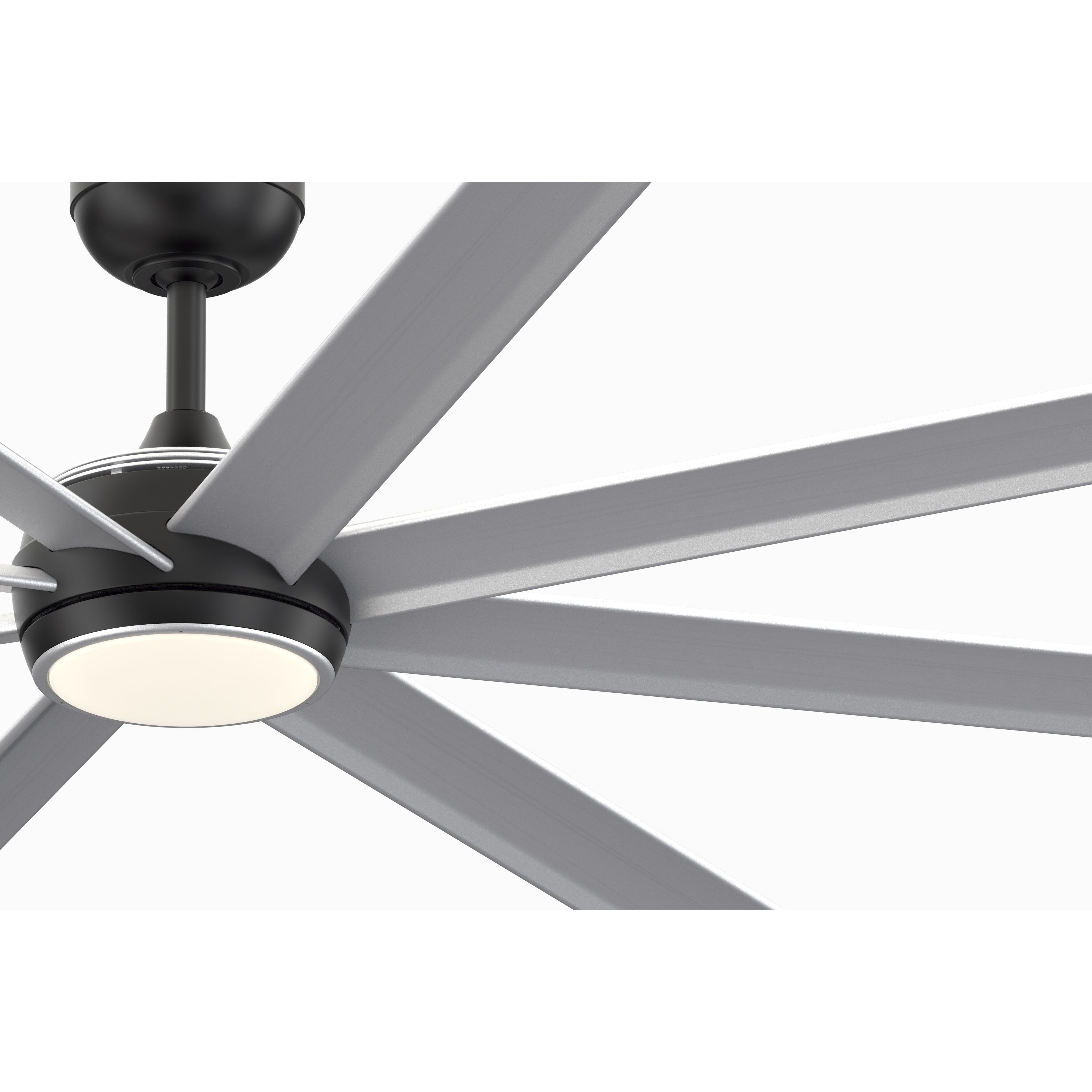 Stellar Custom 9.21 inch Black Fan Motor Only, Blades Sold Separately