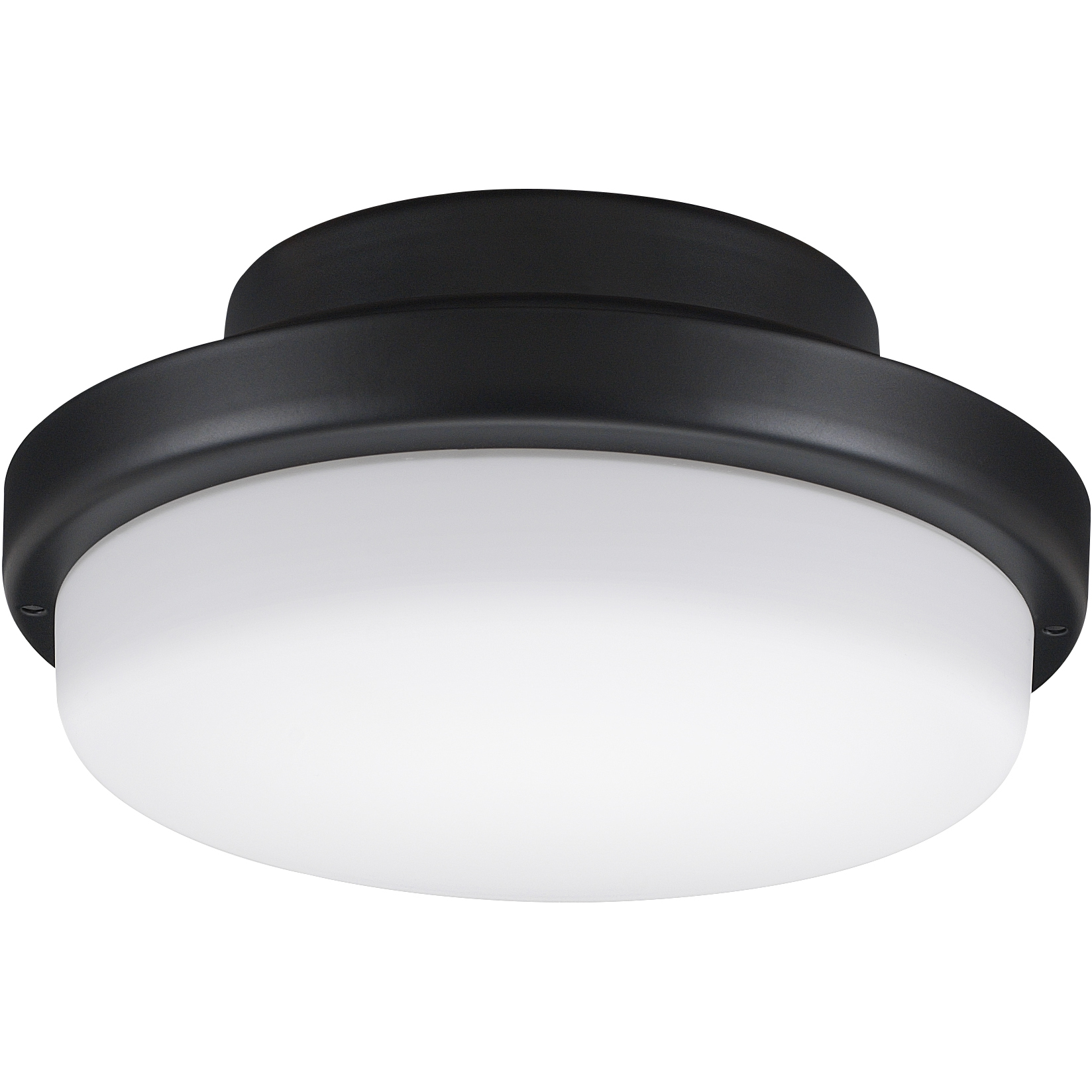 TriAire Custom LED Black Fan Light