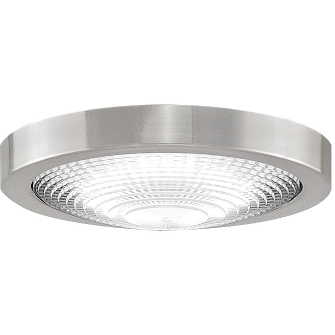 Spitfire LED Brushed Nickel Fan Light