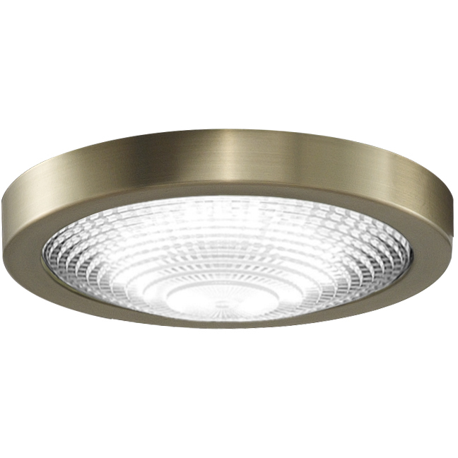 Spitfire 1 Light Brushed Satin Fan Light in Brushed Satin Brass