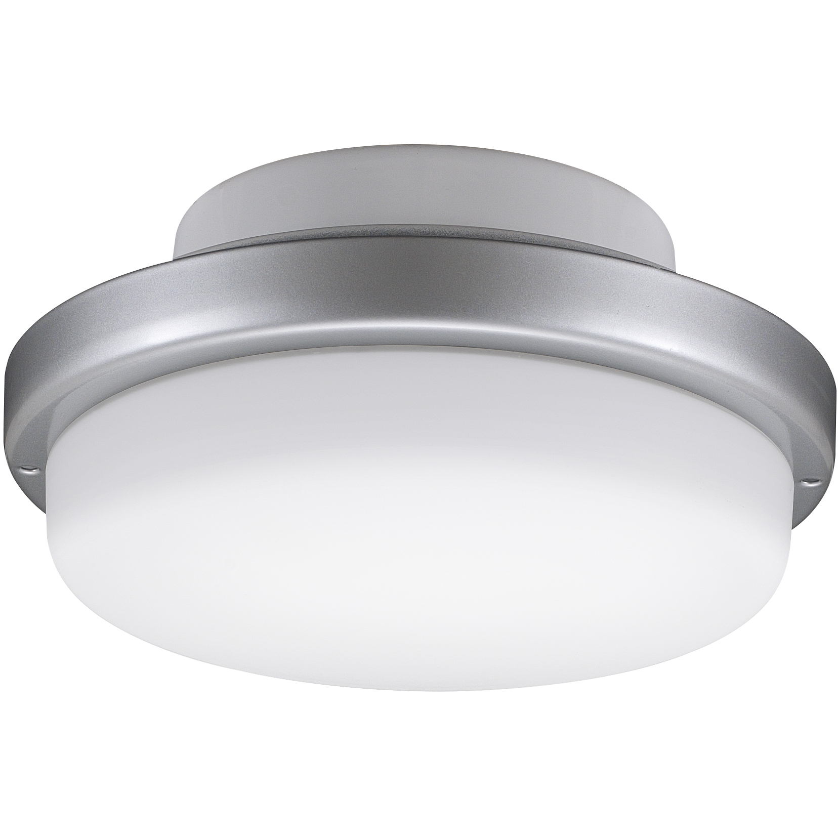 TriAire Custom 1 Light Silver Fan Light